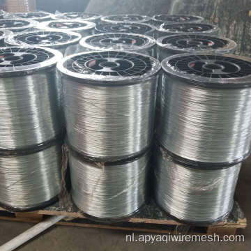 1 mm/1,2 mm/1,5 mm/1,8 mm gegalvaniseerde ijzerdraadbindingsdraad